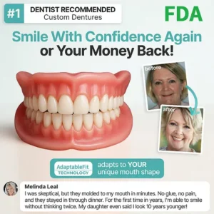 🦷Ends Today: 70% OFF! Shinneey®™ Custom-Fit Full Functional Dentures Make you more confident