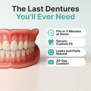 🦷Ends Today: 70% OFF! Shinneey®™ Custom-Fit Full Functional Dentures Make you more confident